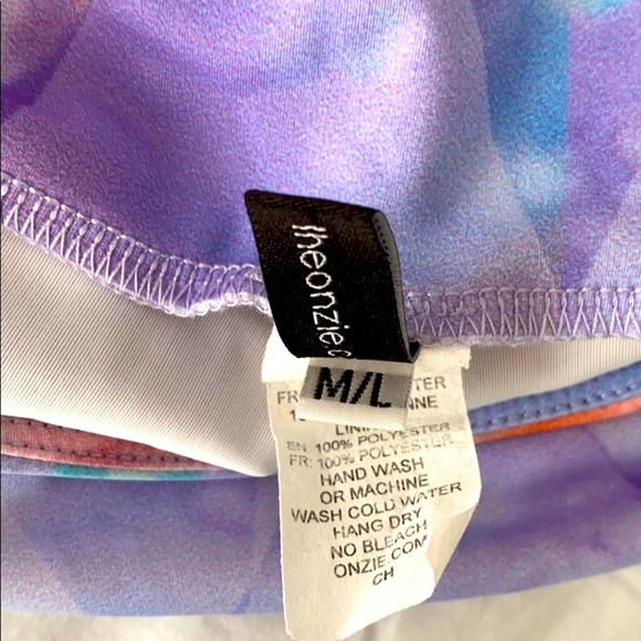 NWOT Colourful Onzie leggings - Picture 8 of 9